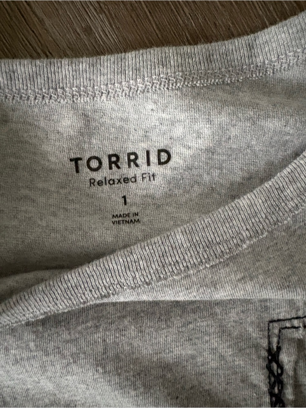 torrid Relaxed Fit Short Sleeve Tee - Heather Gray